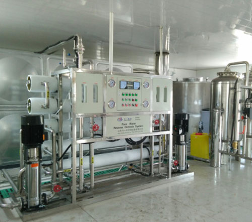 4噸每小時雙級反滲透設備