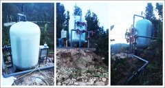 生活用水處理：懷化洪江雪峰鎮石英砂過濾器（農改水）